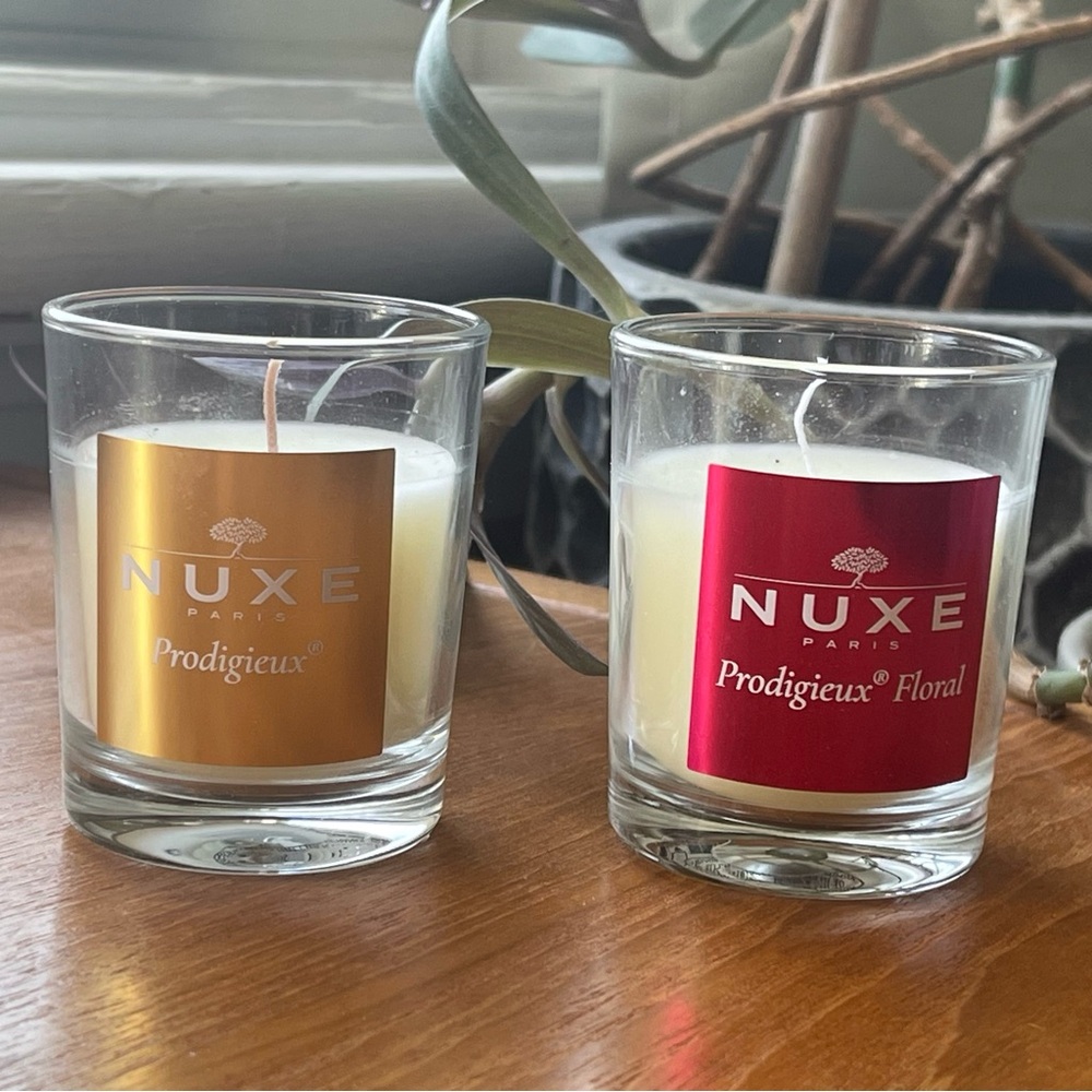 NUXE Votive Candles x 2 NEW